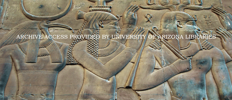 Armenian Egyptology Center Research Program 2013