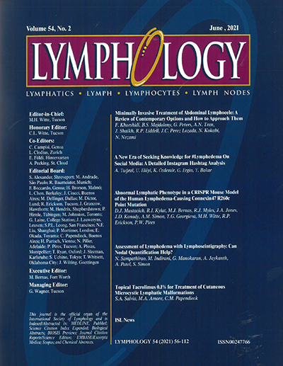 Lymphology