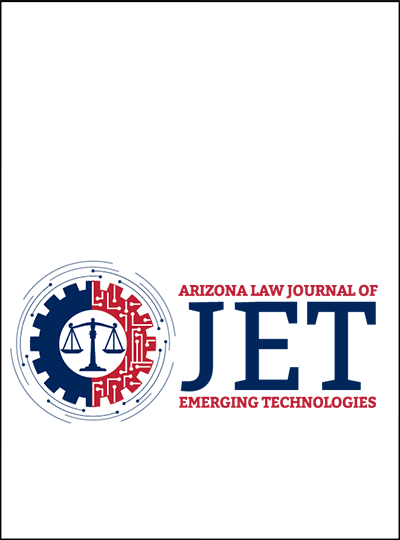 Arizona Law Journal of Emerging Technologies